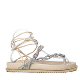 Papete Bege Corda Tiras Brilho Bk172 Vintedoisk